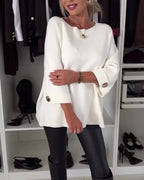 Blusa Moderna de Mujer con Corte Holgado Elegante