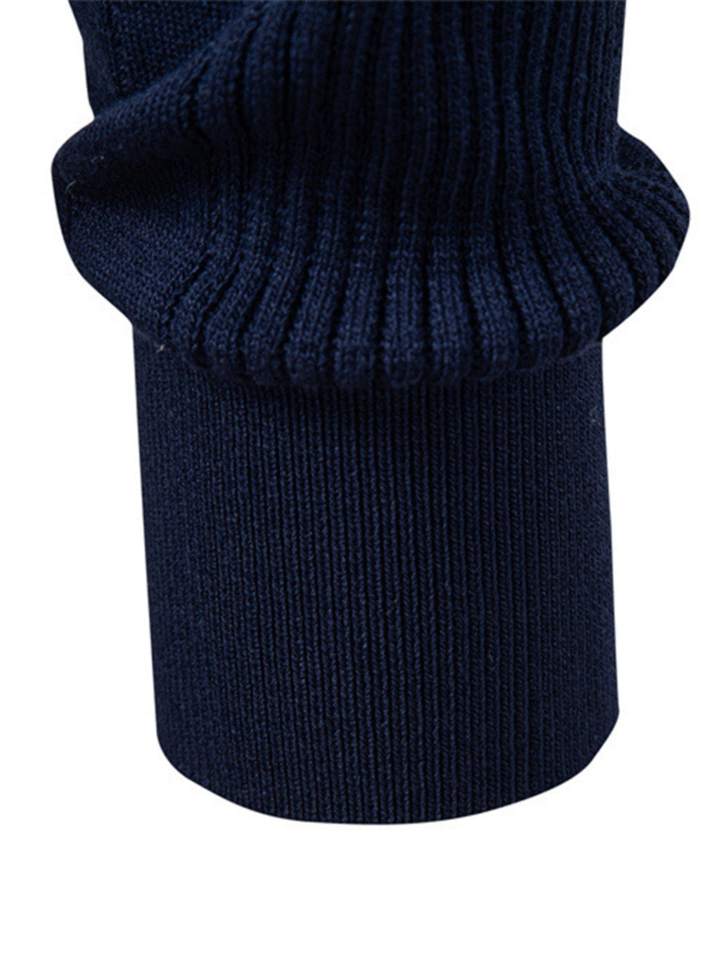 Conjunto Polo Jacquard de Punto y Pantalón Slim Entallado