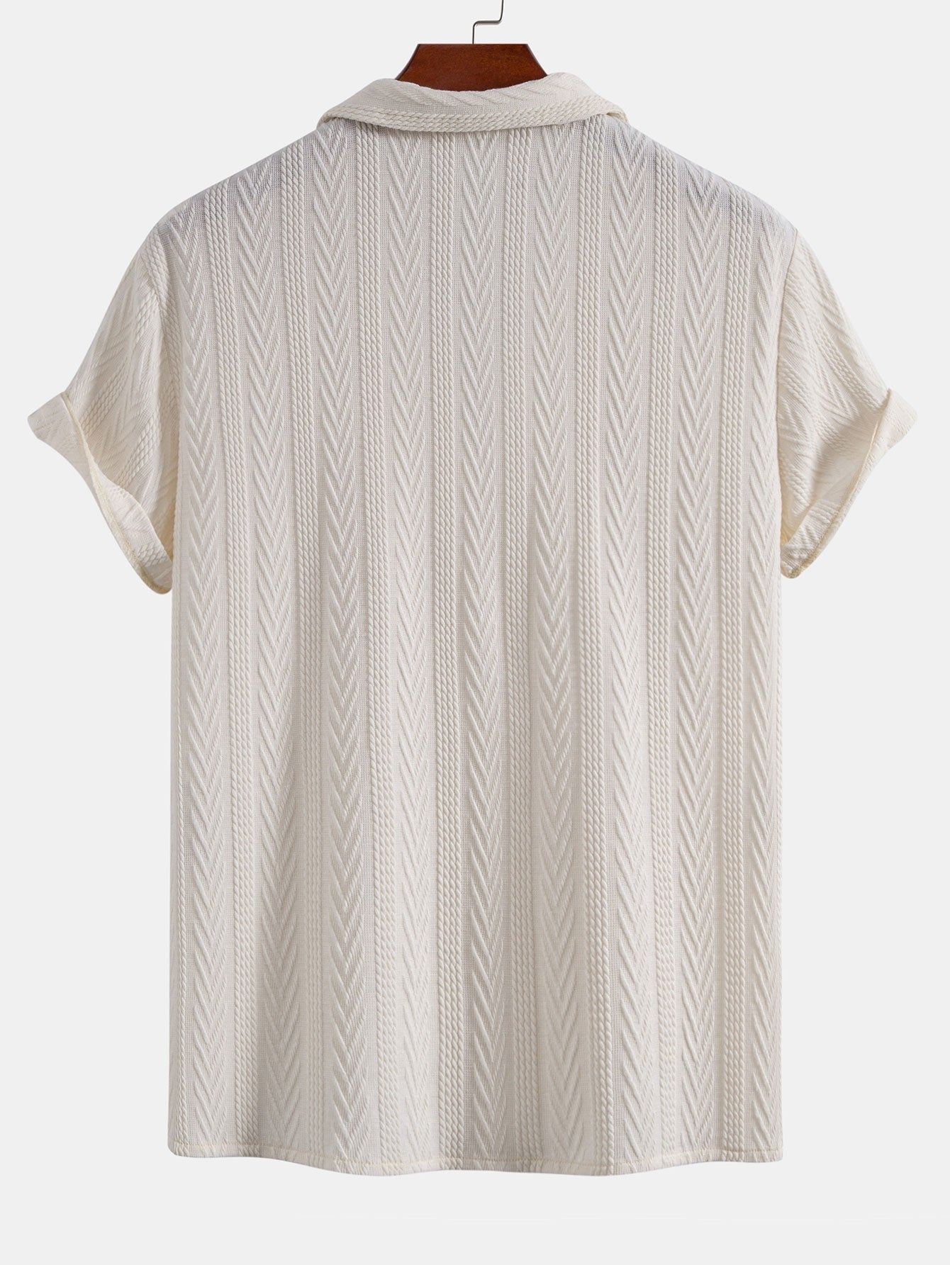 Conjunto Camisa Cubana Jacquard y Pantalón de Lino