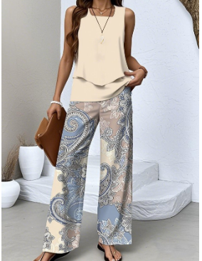 ISAVIELLE | GOLDEN PAISLEY SET