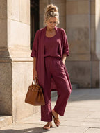 Linnea | Conjunto ligero de lino