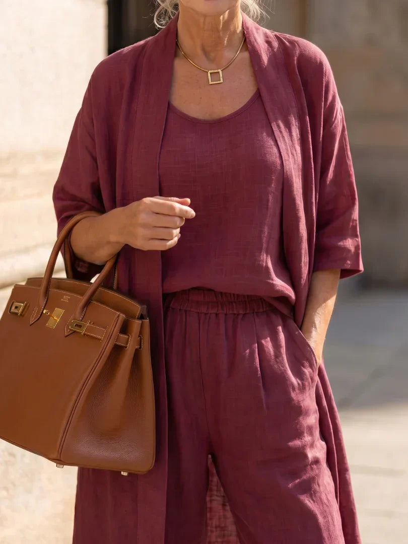 Linnea | Conjunto ligero de lino