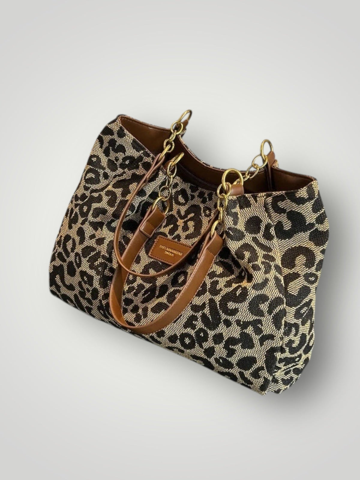 Ximena | Bolsa Tote Estampado de Leopardo