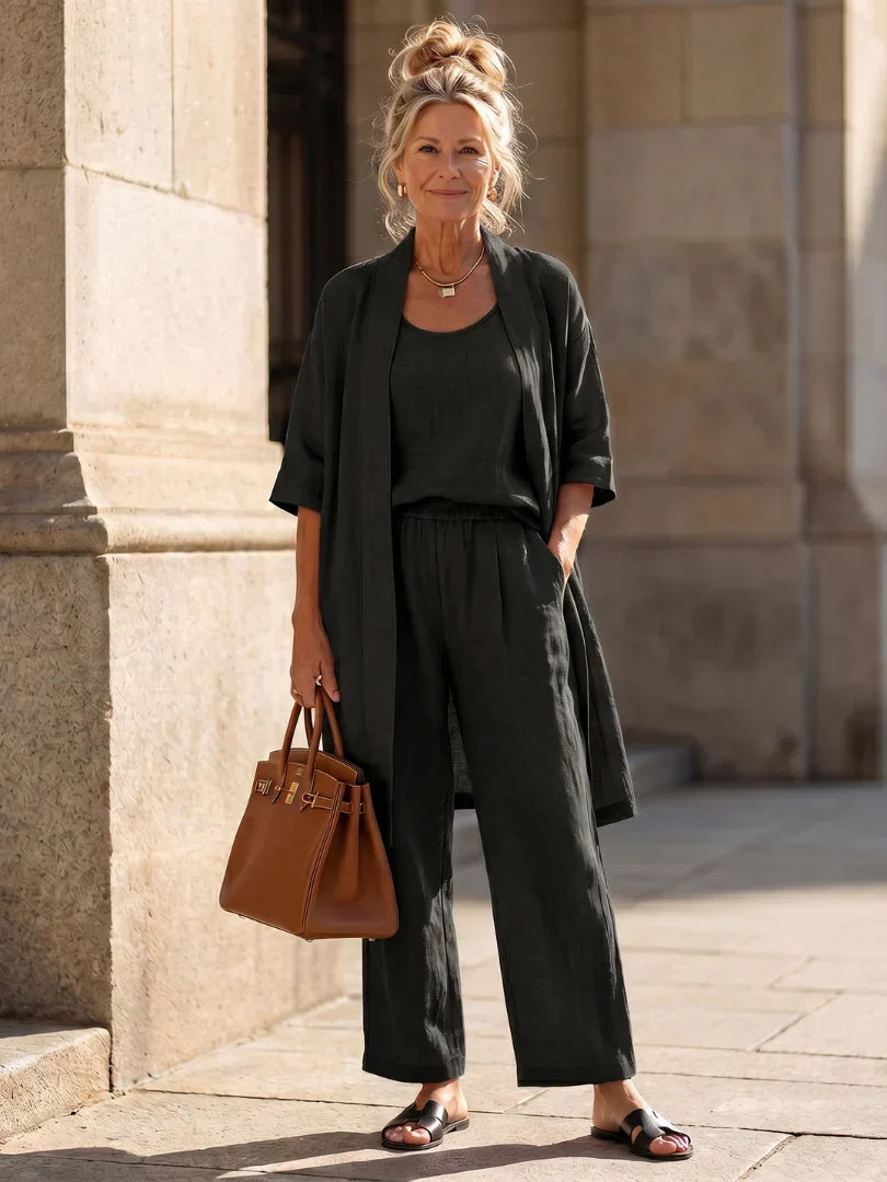 Linnea | Conjunto ligero de lino