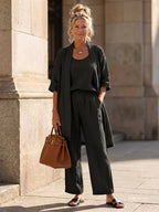Linnea | Conjunto ligero de lino