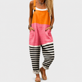 Wilfrida | Mono Multicolor Naranja, Rosa y Negro