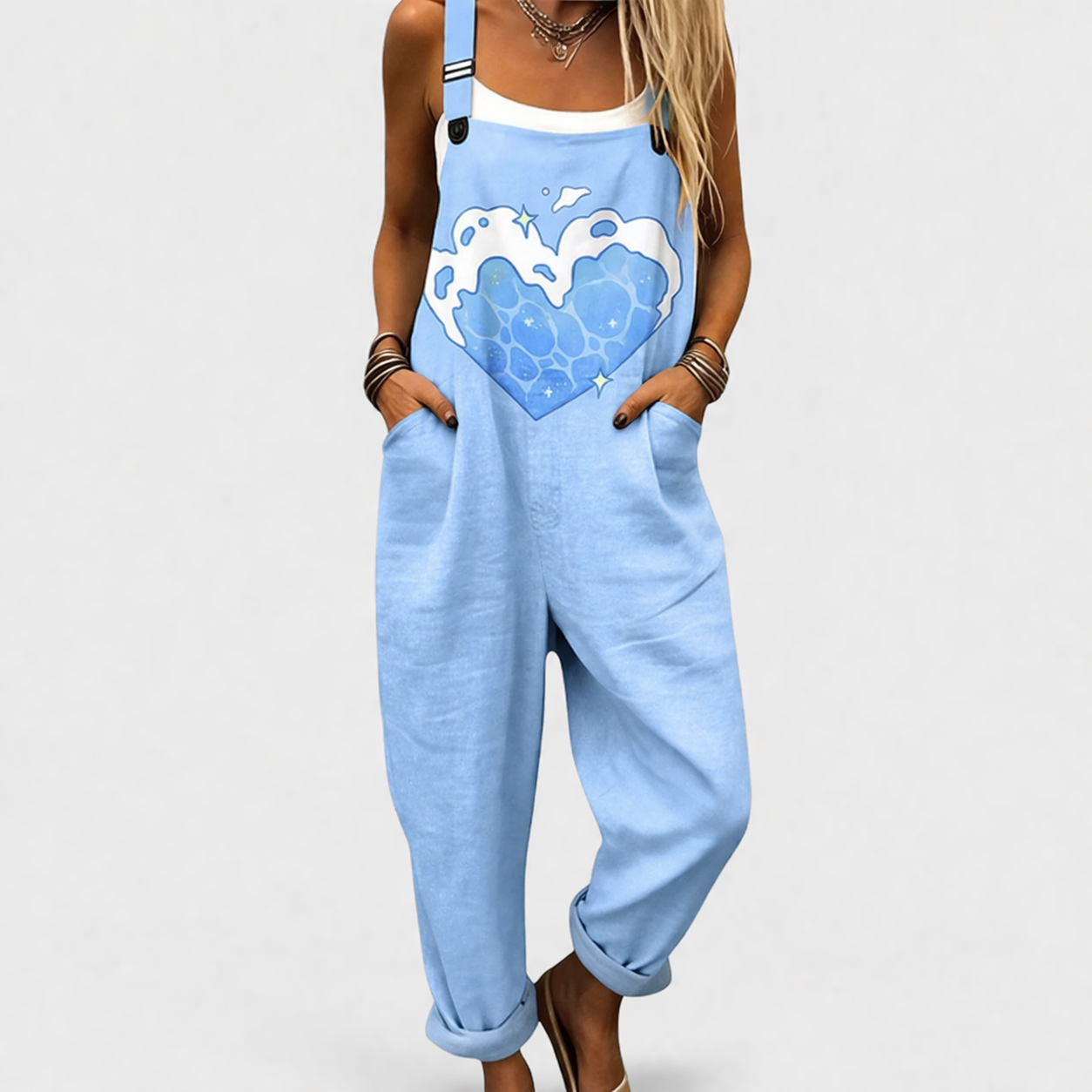 Florentina | Multicolor Floral Strap Jumpsuit