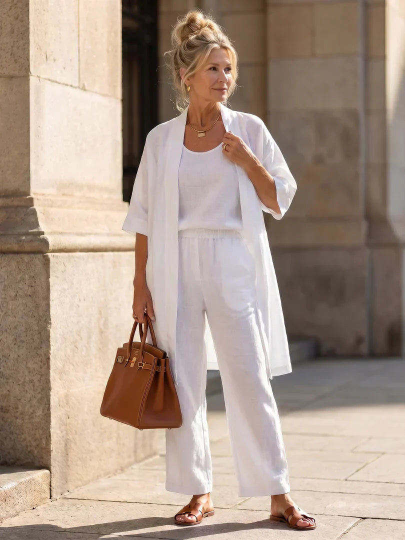 Linnea | Conjunto ligero de lino