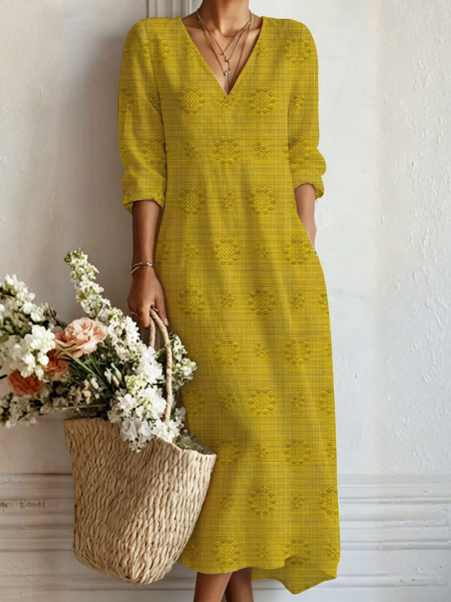 Renata™ | Vestido Largo Bohemio