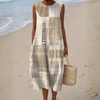 Helena™ | Summer Dress with Artistic Prints