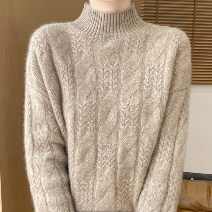Jersey De Cachemir Para Mujer 100% Premium
