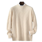 Jersey De Hombre 100% Cachemira Corte Clásico