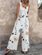 Esencia | Multicolor Solid Strap Jumpsuit