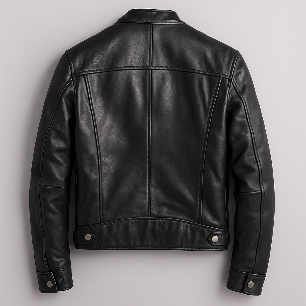 Chaqueta De Piel Vintage Para Hombre – Estilo Atemporal