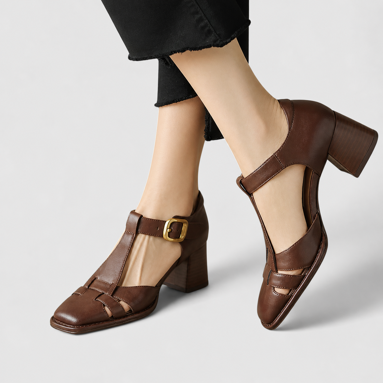 Scarlett - Orthopedic T-Strap Sandals