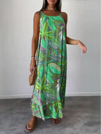 Vestido Floral Cómodo y Elegante para Mujer