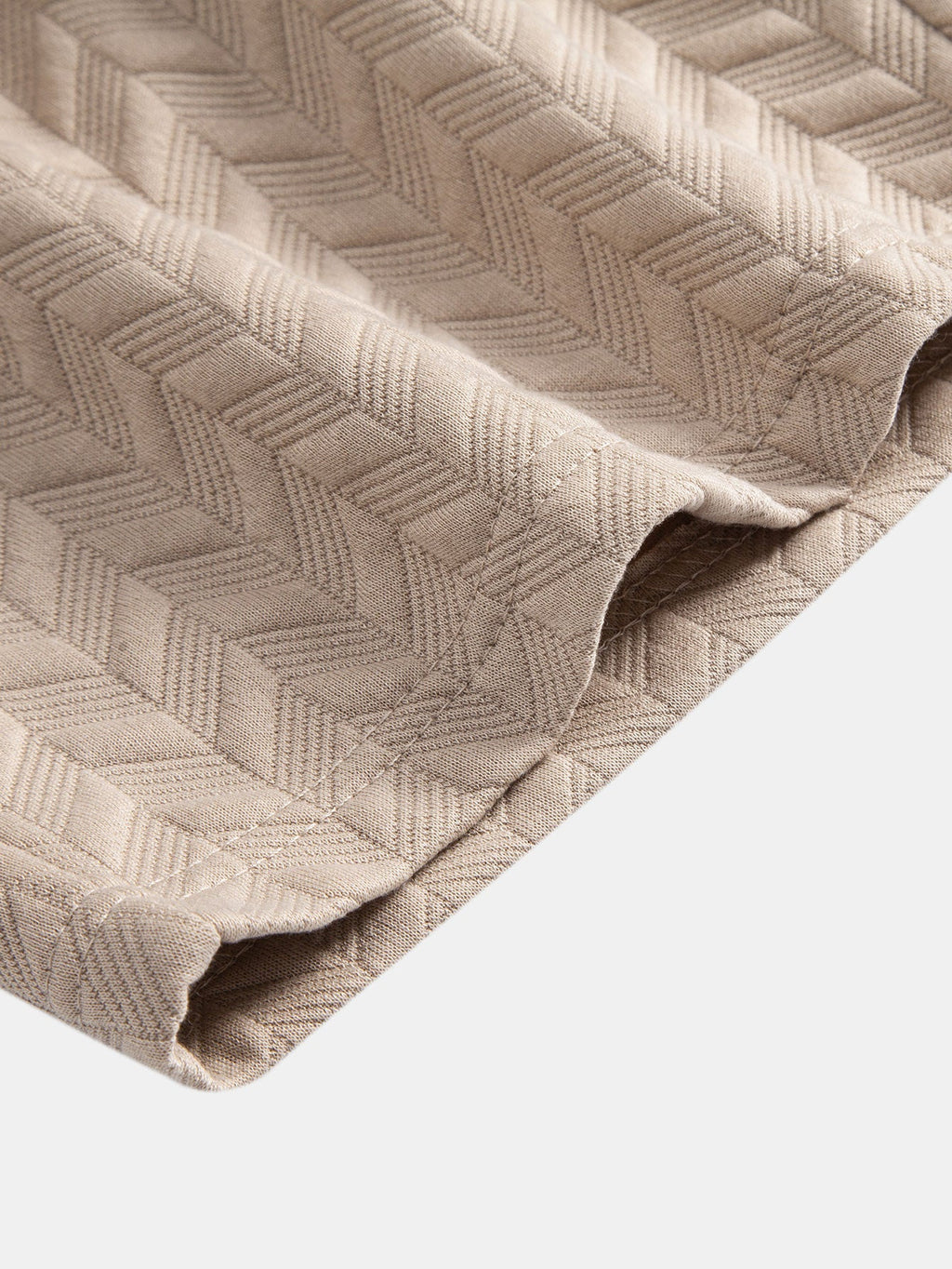 Conjunto Polo Y Pantalón Corto Jacquard Geométrico