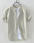 Camisa Aspen De Hombre Manga Corta Ajuste Entallado