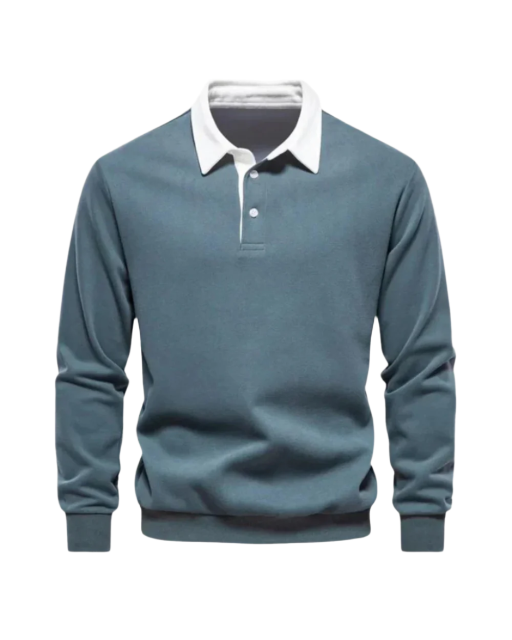Weicher, gestrickter Polo-Pullover
