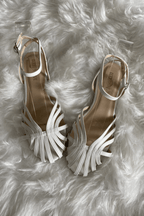 Vittoria | Gold Jewel Sandals