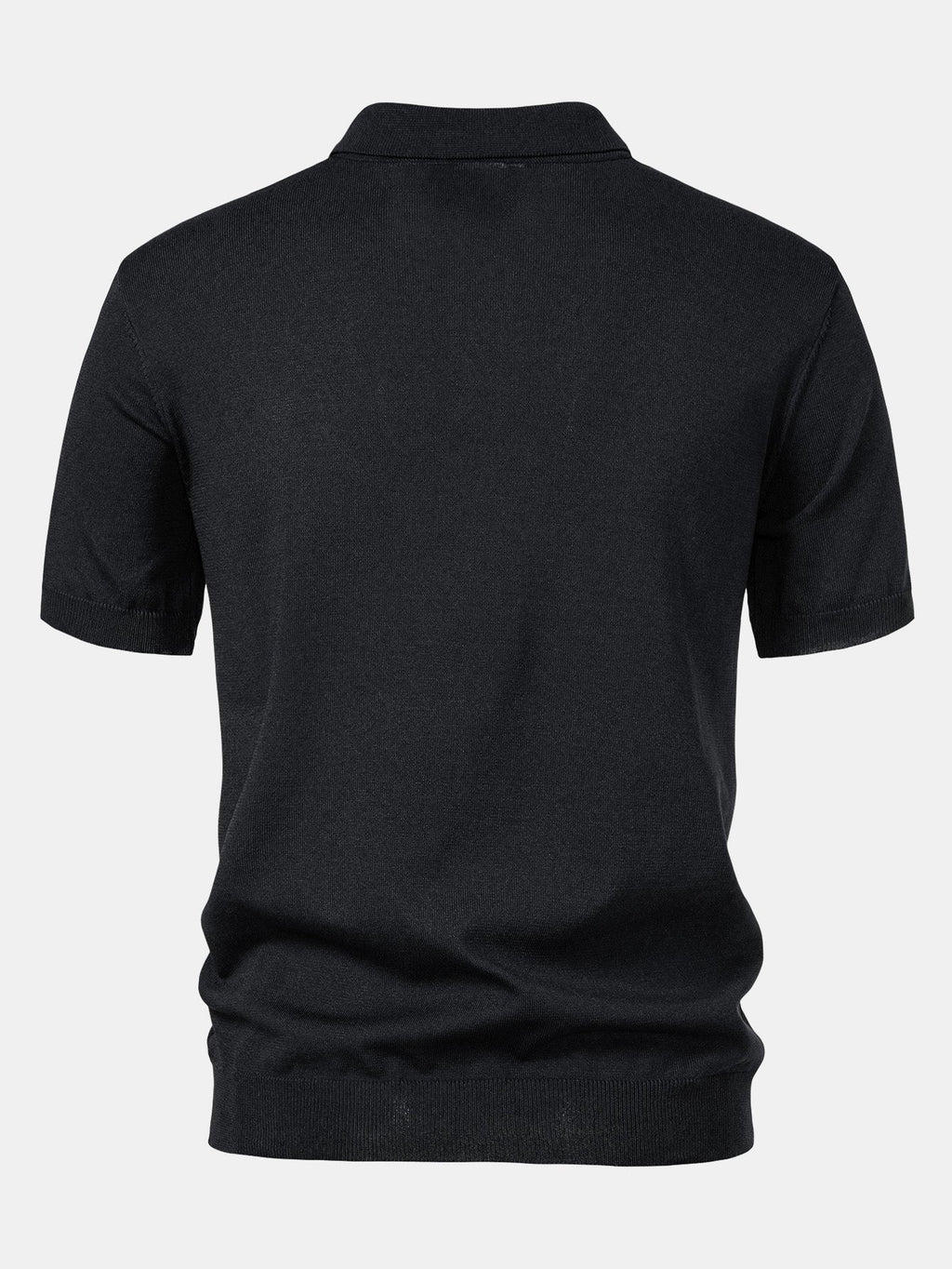 Conjunto Polo Punto Jacquard a Rayas y Pantalón Recto