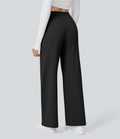 Women's Elegant High-Waist Wide-Leg Pants