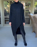 Turtleneck Long-Sleeve Sweater – Warm and Elegant
