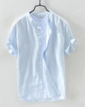 Camisa Aspen De Hombre Manga Corta Ajuste Entallado