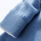 Jersey De Hombre De Cachemira Con Cuello En V Ajustado