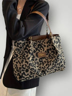 Ximena | Bolsa Tote Estampado de Leopardo