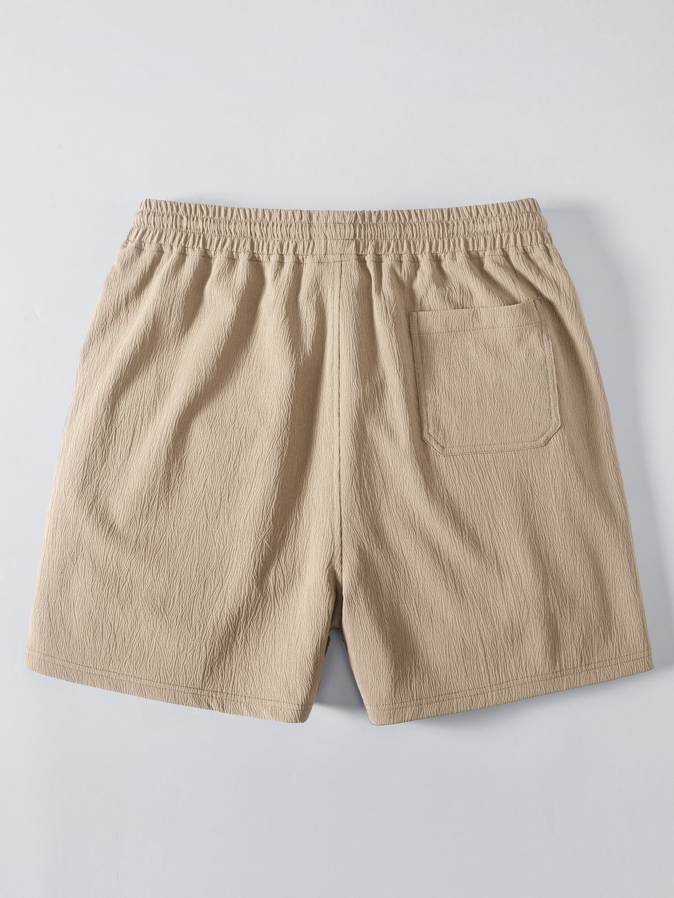 Conjunto Camisa Cubana Jacquard y Shorts Texturizados