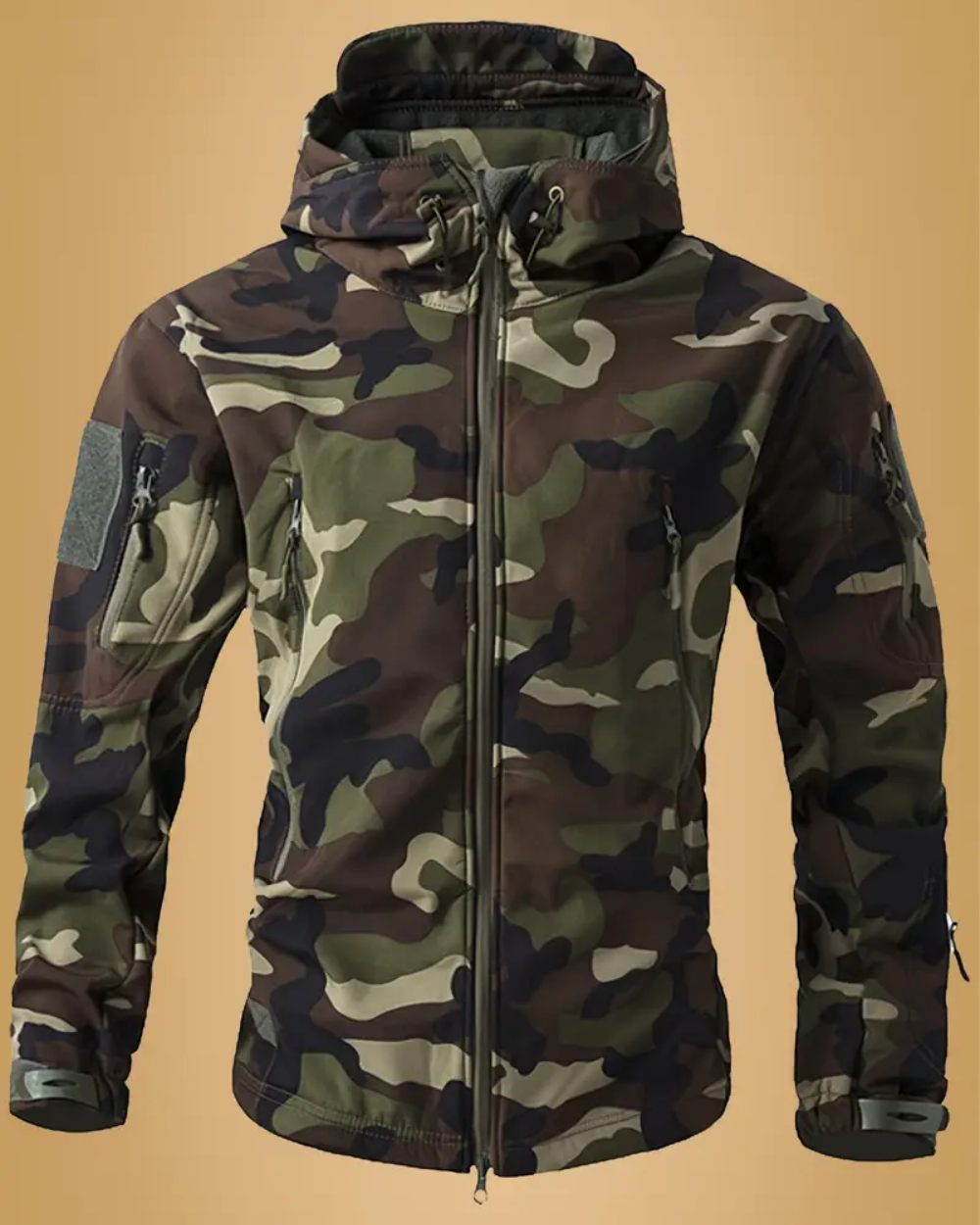 Chaqueta Militar Hombre de Tejido Transpirable