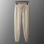 Pantalón De Hombre 100% Cachemira Corte Entallado