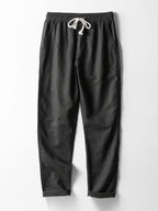 Conjunto Camisa Cuadros Jacquard y Pantalón Recto Lino