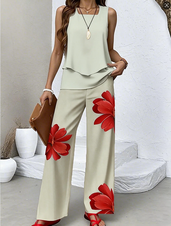 VERDELLE | SCARLET FLOWER SET