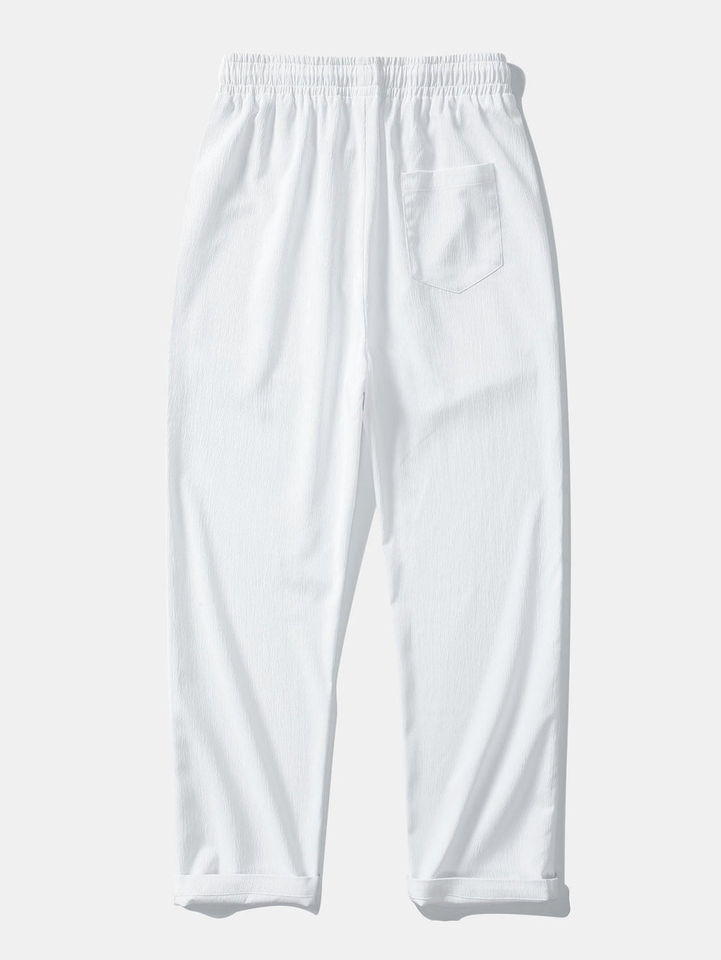 Conjunto Camisa Jacquard a Rayas y Pantalón Recto