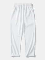 Conjunto Camisa Cubana Jacquard y Pantalón Recto Casual