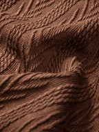 Conjunto Camisa Cubana Jacquard y Pantalón Recto Casual