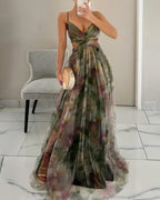 Giselle Floral Print Maxi Dress