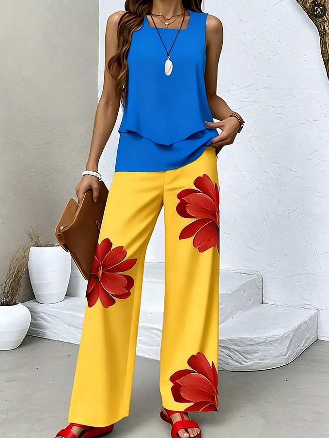 SOLEVANNE | SCARLET FLOWER SET