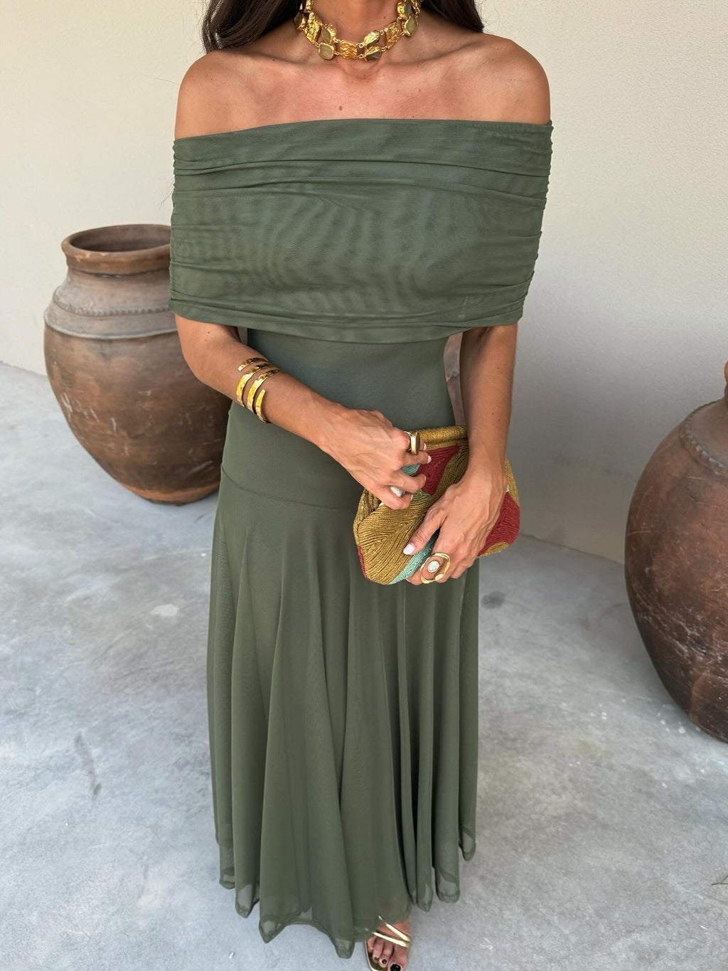 Toledo | Linen and Silk Dress