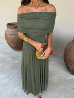 Toledo | Linen and Silk Dress