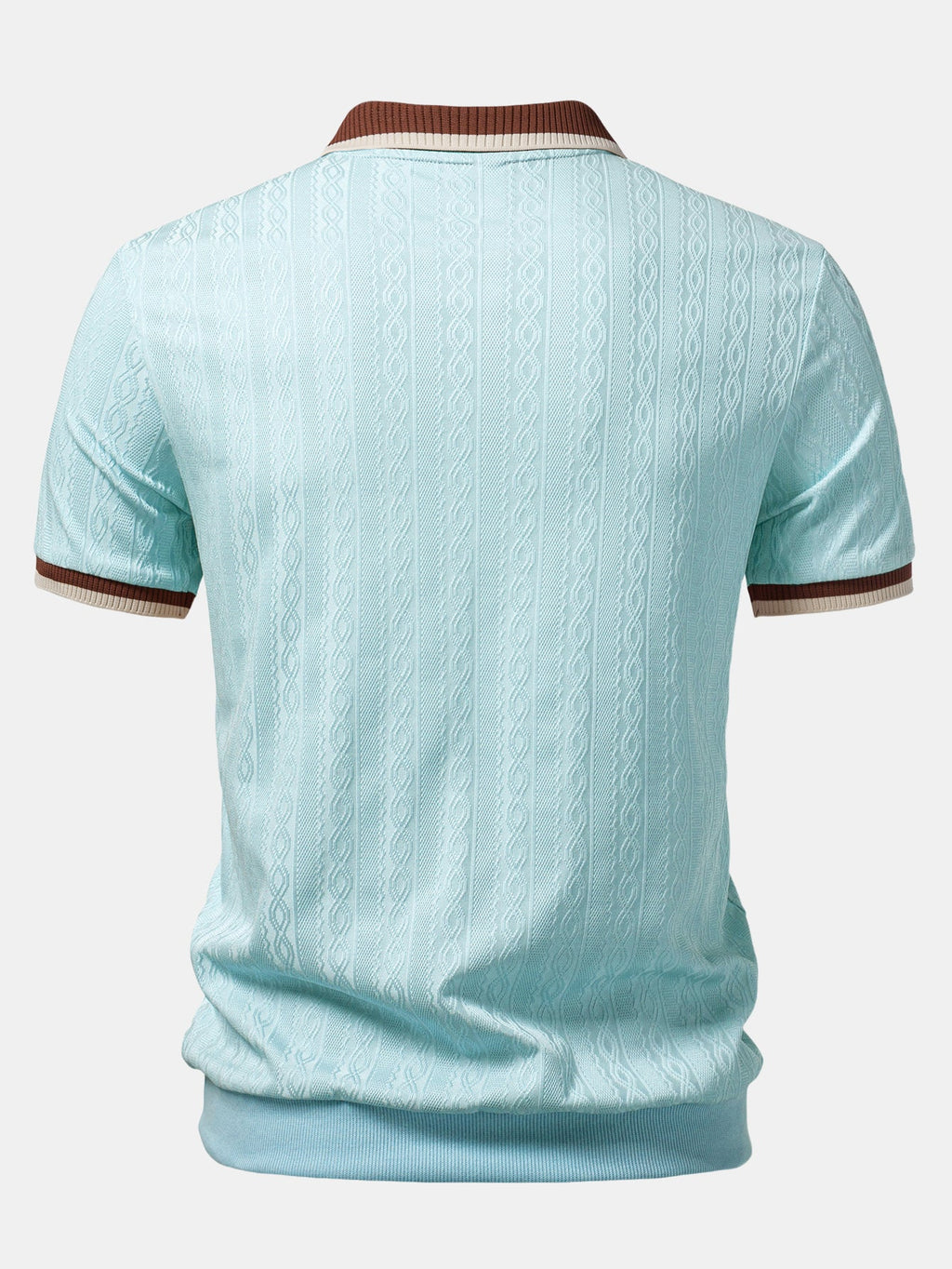 Conjunto Polo De Punto Con Cremallera Y Pantalón Slim