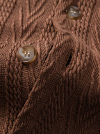 Conjunto Camisa Cubana Jacquard y Pantalón de Lino