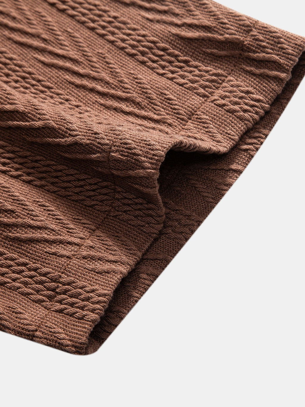 Conjunto Camisa Cubana Jacquard y Pantalón de Lino