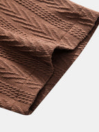 Conjunto Camisa Cubana Jacquard y Pantalón de Lino