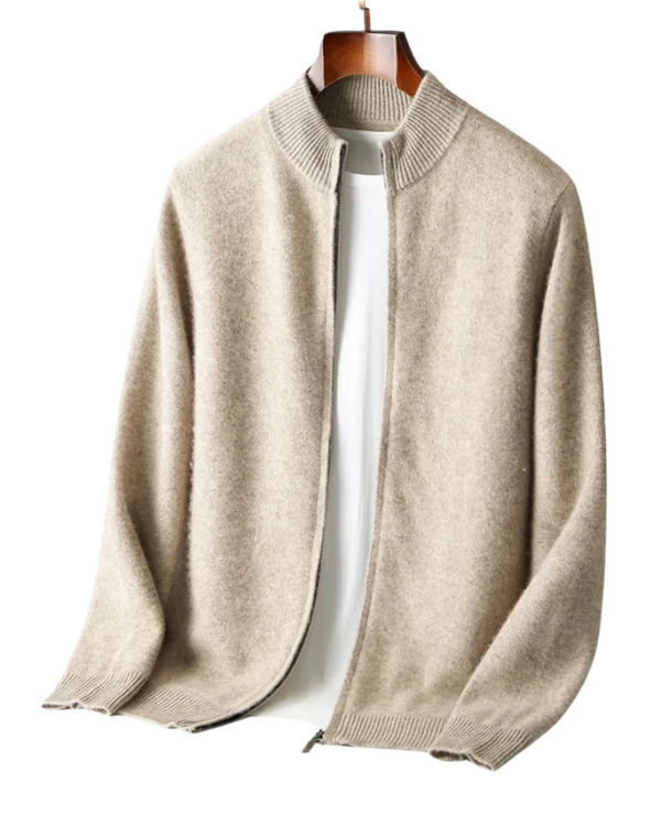 Herren-Cardigan aus Merinowolle – Klassischer Stil