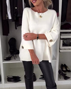 Blusa Moderna de Mujer con Corte Holgado Elegante