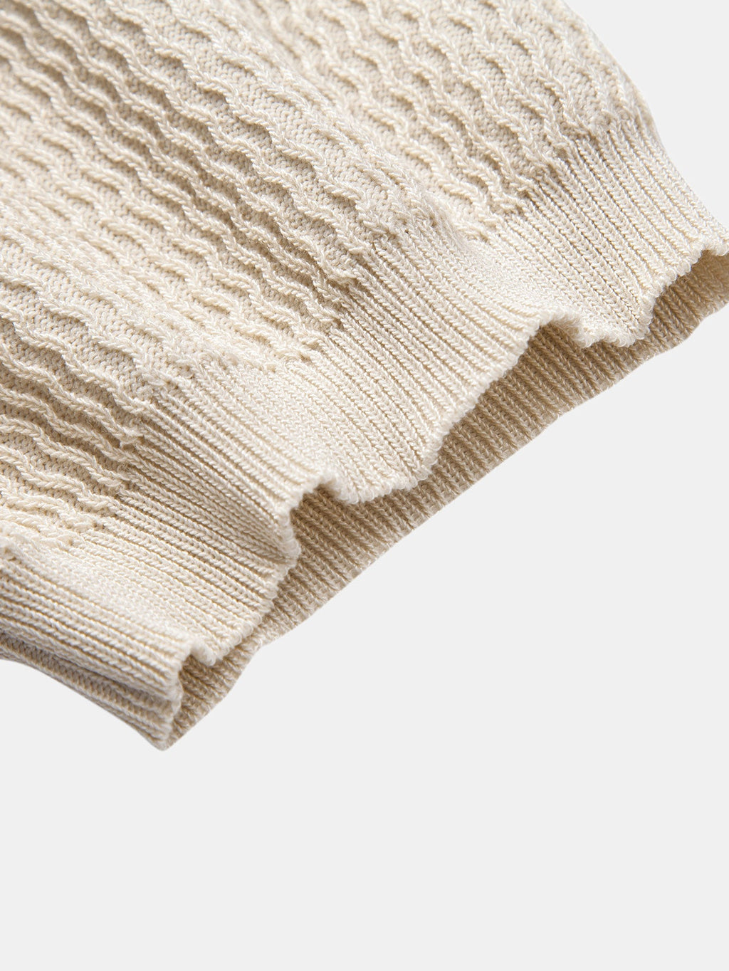 Conjunto Polo Tejido Jacquard y Pantalón Slim Tapered