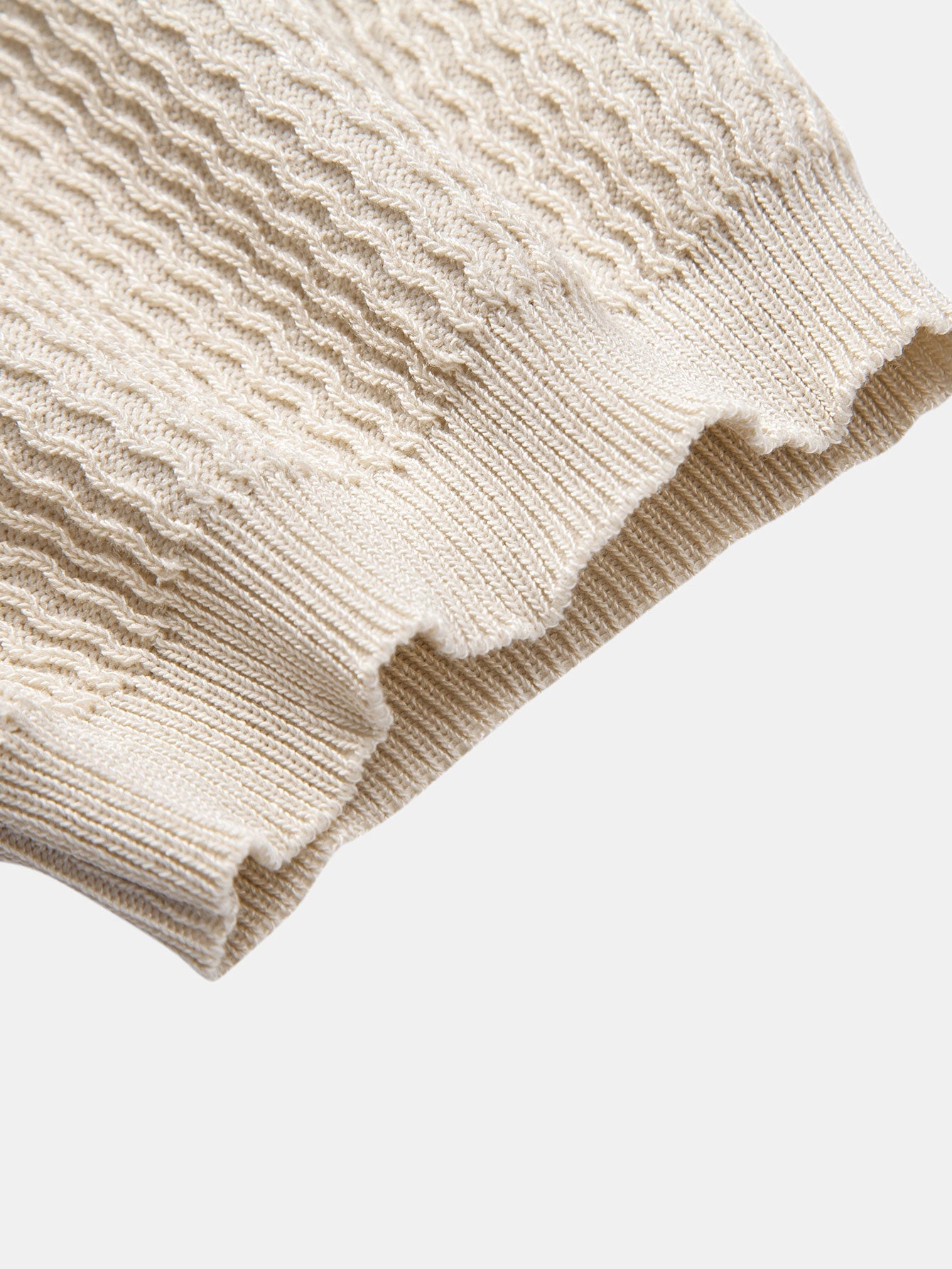 Conjunto Polo Tejido Jacquard y Pantalón Slim Tapered